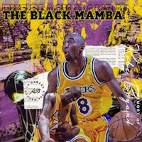 kobe the black mamba poster